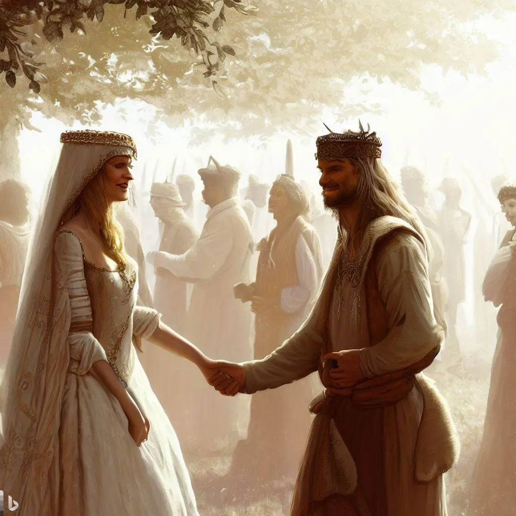 هوش مصنوعی جشن عروسی 300 سال پیش رو شبیه سازی کرد؛ مراسم جذاب تر از این نبود؟