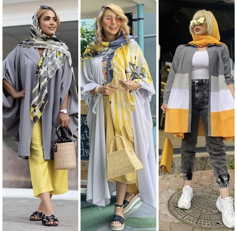 مانتو طوسی را چگونه ست کنیم؟