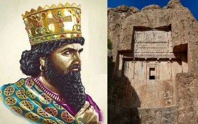 بنایی باشکوه که غرور و اقتدار و شخصیت منحصر به فرد خشایارشا را نشان می‌دهد