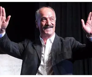 تصویری پربازدید از مرحوم سعید راد در حال ایفای نقش رضا شاه