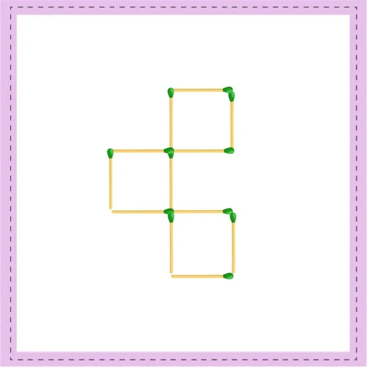 Answer_3_Squares_in_5_moves_Matchstick_Puzzle