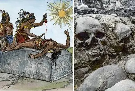 بناهای عجیب؛ انسانهایی که سر بریده شدند و از جمجمه‌شان دیوار ساخته شد!