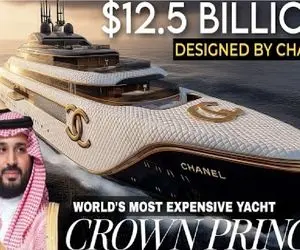 معماری خلاقانه؛ برا ولیعهد عرب سوپریات ساختن با طراحی شنل به آب حکمرانی کنه