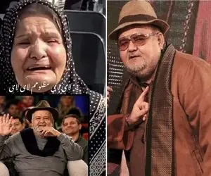 آواز محلی؛ لای لای خوندن خواهر"اکبر عبدی" بر سر مزار برادر