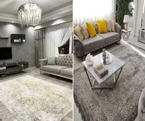 فرش جدید 1403 / همه فک میکردن امسال فرش طوسی مده ولی این رنگ خیلی شیک تره لنگه نداره