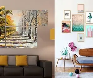 تابلو کجا چی بزنیم؟ 7 اصول نصب تابلو با کلی رمز و رموز طلایی که خونتو شیک و پیک کنی