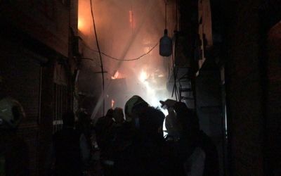 جزئیات آتش سوزی گسترده در بازار تهران شنبه 23 بهمن