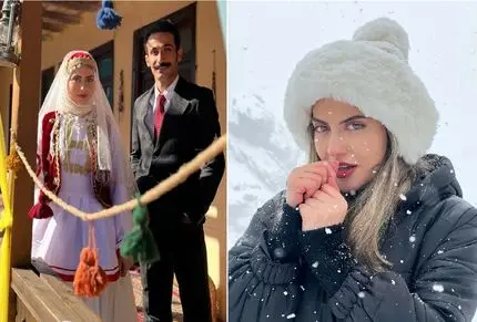 درخشش بهاره ی سوجان در آبی الکتریکی