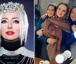 تریپ ژَذاب "نفیسه روشن" که روی خانومارو کم کرد؛ از شاهزادش چه گُل غولی گرفته!