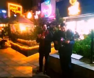 آواز خیابانی؛ ببینید گس بند با آهنگ شب بود بیابان بود چه ولوله ای بین ملت انداختن!