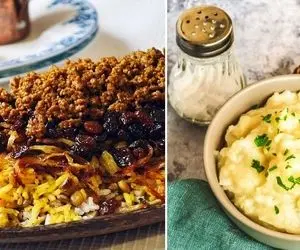 کدبانو جون از الان به فکر ناهار و شام یکشنبه باش؛ پیشنهادم عدس پلو و سیب زمینی برشتَس