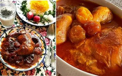 طرز تهیه خورشت مرغ آلو / بهترین دستور برای طبخ آلو مسما گیلانی با تمام نکات