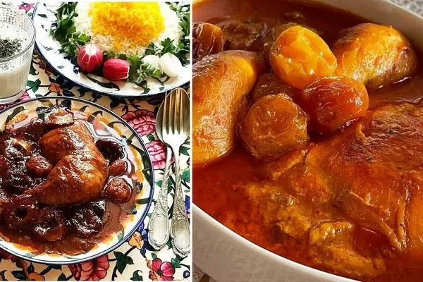 طرز تهیه خورشت مرغ آلو / بهترین دستور برای طبخ آلو مسما گیلانی با تمام نکات