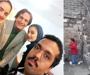 امید علیمردانی بازیگر ستایش بعد از نماز روی دیوار چین مفقود شد؟