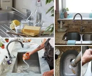 ترفندای خونگی واسه تمیز کردن سینک؛ با این روش های خفن قلب خونتو مثل آینه برق بنداز!