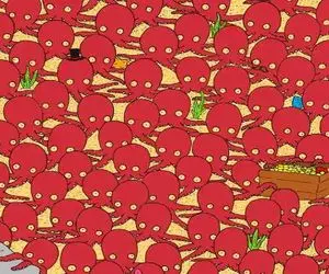 بازی فکری؛ هوشت باید فیبر نوری باشه بتونی ماهی رو پیدا کنی