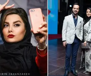 زنِ احمد مهرانفر با فیس اروپاییش شده خوشگلِ خاورمیانه؛ لباتو چرا قیر مالیدی؟!