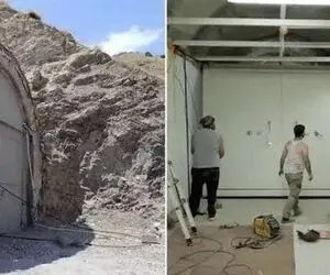 تصاویر منتشرشده از تونل‌های موشکی به سپاه تعلق ندارد