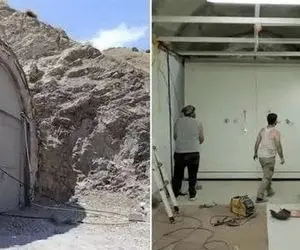 تصاویر منتشرشده از تونل‌های موشکی به سپاه تعلق ندارد