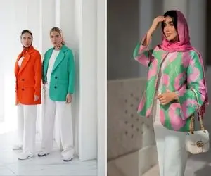 مانتوهای جدید 1403 / بهار که تموم شد تابستونو دریاب اینا تازه مد شدن فضایی شیک و پیکن