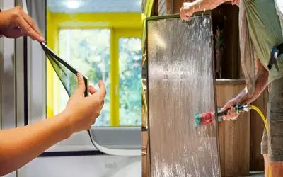 چطوری توری در و پنجره رو راحت تمیز کنیم؟/ بهترین روش تمیز کردن توری در و پنجره