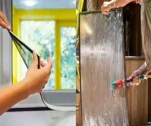 چطوری توری در و پنجره رو راحت تمیز کنیم؟/ بهترین روش تمیز کردن توری در و پنجره