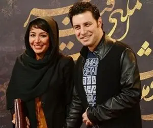 دلبری های مه لقا باقری با لباس قرمز جیغ و متنی عاشقانه برای جواد عزتی!
