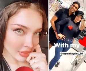 "زنِ سپهر حیدری" یِجور قدی عکس گرفت که باب میل فالووراش بود؛ اونور چه لوکسن لعنتیا!