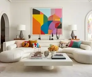 چیدانه خیلی قشنگ؛ دیزاین شلوغ پلوغ دیگه از مد افتاده باسلیقه باشو مدرن چیدمان کن