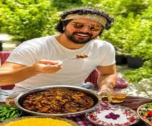 آموزش آشپزی؛ طرز تهیه خورشت کرفسی که سینا مهراد براش تمرین تئاتر کنکل میکنه