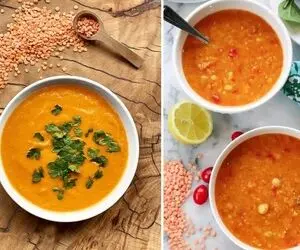 طرز تهیه سوپ دال عدس با بهترین دستور / یه پیش غذا که هم مقویه و هم خوشمزه ست