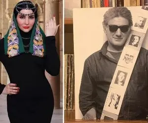 وقتی "مهدی هاشمی" زن دومش جَوونه و باکت جذاب میپوشه؛ دامادش چه آپاچی بوده واسه ریحانه!