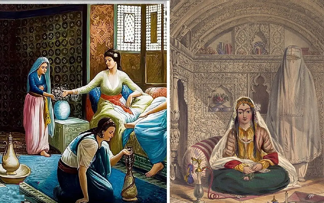 تاریخچه شکل‌گیری حرمسراها در ایران بعد از اسلام؛ در محفل نگهداری زنان چه می‌گذشت؟