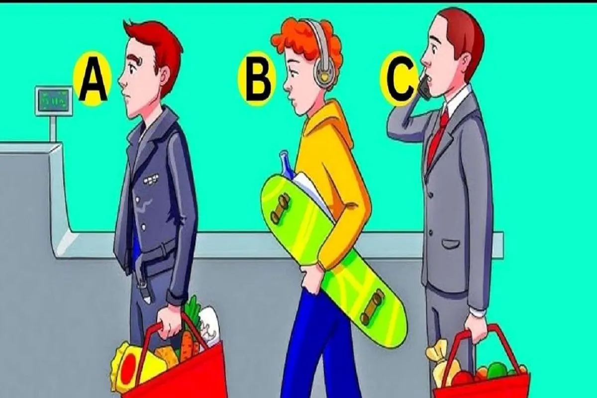 بازی فکری؛ فقط نخبه ها میتونن بگن کدوم از این آقایون یه بچه تو خونه داره که منتظرشه بازی فکری؛ فقط نخبه ها میتونن بگن کدوم از این آقایون یه بچه تو خونه داره که منتظرشه
