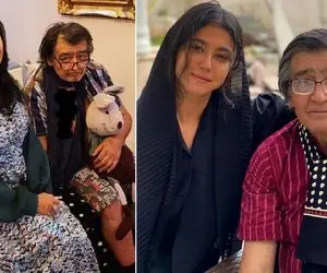 تا دیروز حال "آقا رضا" رو نمیپرسیدن حالا هی باهاش عکس میگیرن؛ چه پلنگایی!