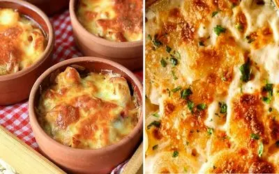 طرز تهیه کاسرول مرغ و سیب زمینی / یه غذای فرنگی با طعم و مزه عالی