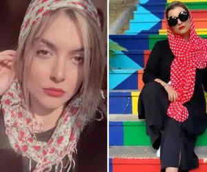 خودشیفتگی "دنیا مدنی" واسه تیپ و قیافش؛ تتو شو نگاه! خانوم در یک قدمی ریحانه شدن