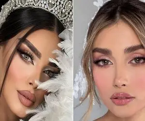 مدل های آرایش عروس ترند 2025؛ مد امسال تو دنیا کاملا ایرانی پسنده خصوصا میکاپ چشم ها