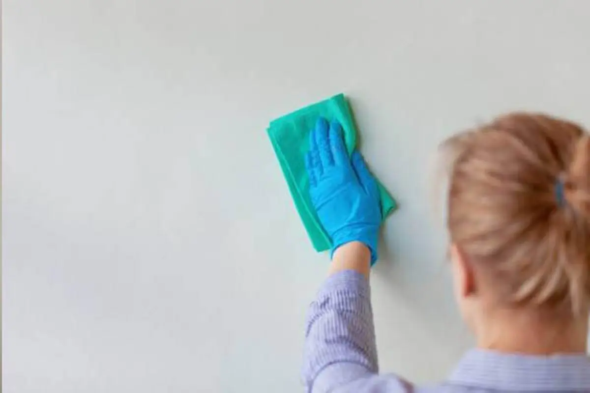 تمیز-کردن-دیوار-گچی