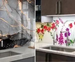 10 ایده بین کابینتی شیک و مدرن؛ جنس های مختلف برای هر سبک آشپزخانه 2 تا 20 متری