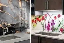 10 ایده بین کابینتی شیک و مدرن؛ جنس های مختلف برای هر سبک آشپزخانه 2 تا 20 متری