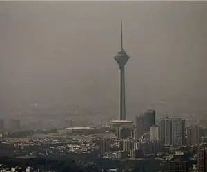 هوای تهران همچنان آلوده است؛ باران هم حریف ذرات معلق نشد