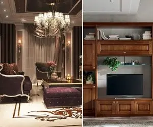 ایده های عالی و خلاقانه برای کمد دیواری پذیرایی/ حال و هوای خونه رو دلنشین کن