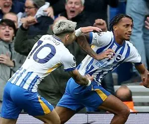 منچستریونایتد 1 - 2 برایتون؛ شیاطین دقیقه 95 سوختند!