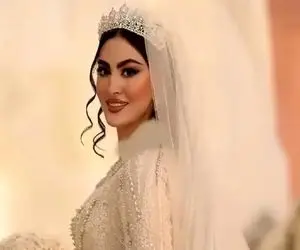 آلبوم عروسی مریم مومن با پدر و مادری که از هم جدا تکمیل شد