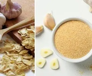 طرز تهیه پودر سیر به روش های مختلف / اینجوری یه پودر سیر خالص و خوش عطر داشته باش