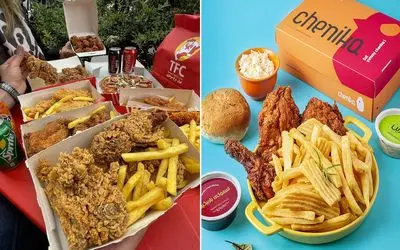 بهترین سوخاری تهران / ادویه های مخصوص اروپایی و سس های من در آوردیه اینا خاص ترینه