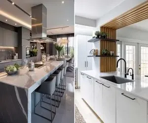 آشپزخانه های مدرن و جدید/ خانوم شما لایق داشتن یه همچین فضایی تا نشون بدی کدبانو کیه