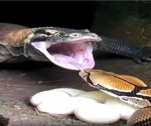 قلمرو حیوانات؛ کری خونی مار و کومودو سفاک سر تخم