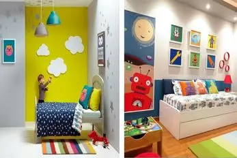 ایده برای طراحی اتاق پسر بچه ها 2024؛ با شکوفایی خلاقیت پسرت ازش قهرمان بساز